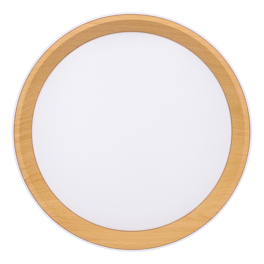 LED Ρυθμιζόμενο φωτιστικό οροφής LARIOS LED/48W/230V 3000-6500K διάμ.39 εκ. λευκό + τηλεχειριστήριο