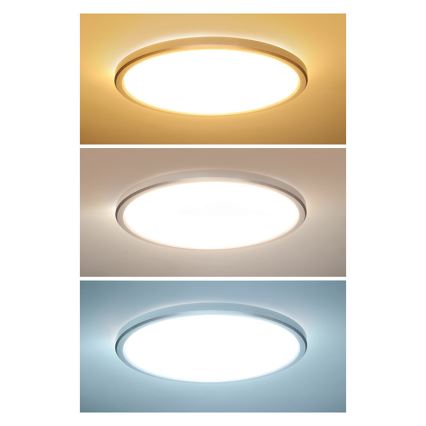 LED φωτιστικό οροφής μπάνιου ACATE LED/18W/230V 3000/4000/6000K διάμ. 22 εκ. IP54