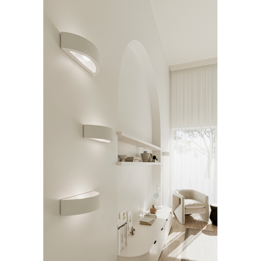 Φωτιστικό τοίχου ATENA 1xE27/60W/230V 40,5 cm λευκό