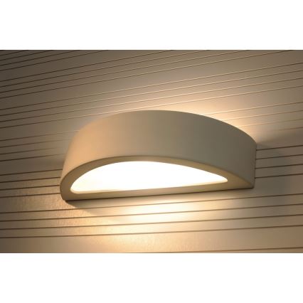 Φωτιστικό τοίχου ATENA 1xE27/60W/230V 40,5 cm λευκό