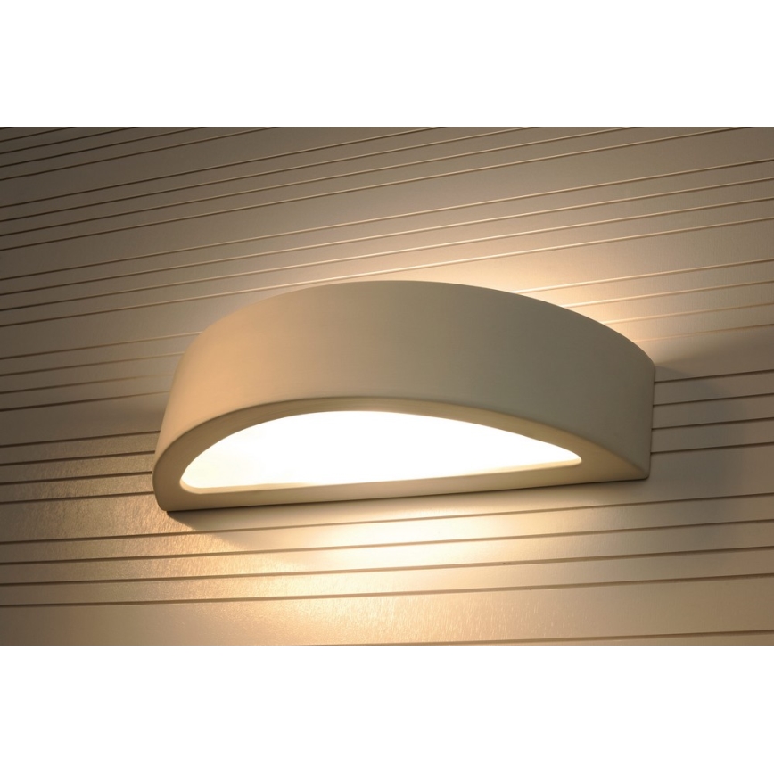 Φωτιστικό τοίχου ATENA 1xE27/60W/230V 40,5 cm λευκό
