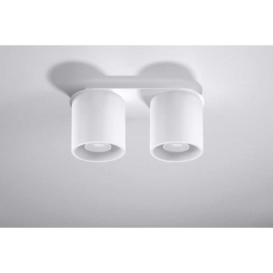 Φωτιστικό σποτ ORBIS 2 2xGU10/40W/230V λευκό