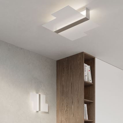 Φωτιστικό τοίχου MASSIMO 2xG9/40W/230V λευκό/γυαλιστερό χρώμιο