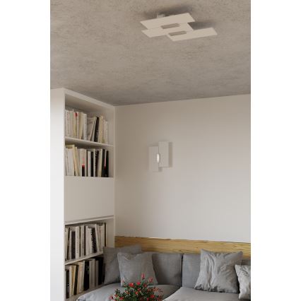 Φωτιστικό οροφής FABIANO 3xE27/60W/230V λευκό/γυαλιστερό χρώμιο