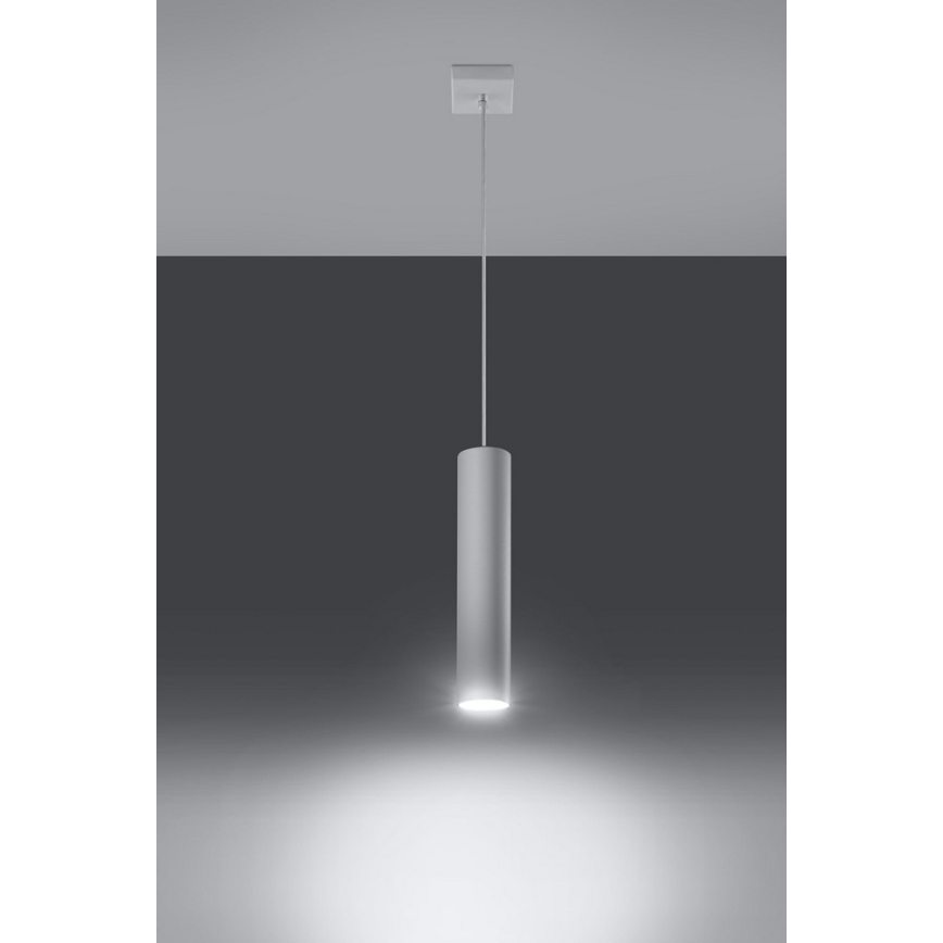Κρεμαστό φωτιστικό οροφής LAGOS 1 1xGU10/10W/230V λευκό