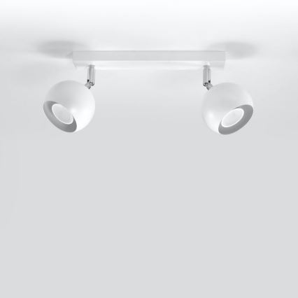 Φωτιστικό σποτ οροφής OCULARE 2xGU10/10W/230V