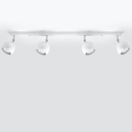 Φωτιστικό σποτ οροφής OCULARE 4xGU10/10W/230V