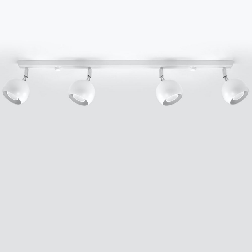 Φωτιστικό σποτ οροφής OCULARE 4xGU10/10W/230V