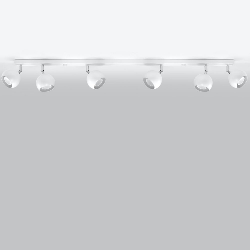 Φωτιστικό σποτ οροφής OCULARE 6xGU10/10W/230V