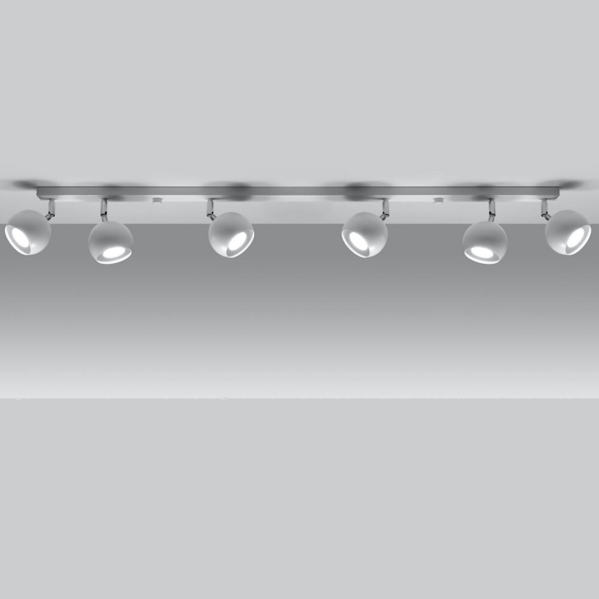 Φωτιστικό σποτ οροφής OCULARE 6xGU10/10W/230V