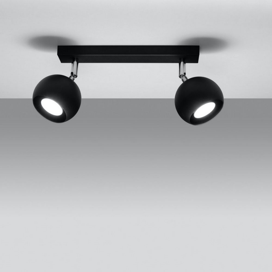 Φωτιστικό σποτ οροφής OCULARE 2xGU10/10W/230V