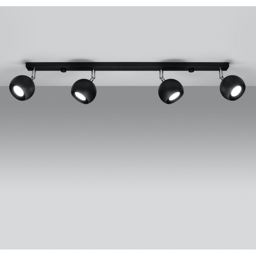 Φωτιστικό σποτ οροφής OCULARE 4xGU10/10W/230V