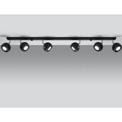 Φωτιστικό σποτ οροφής OCULARE 6xGU10/10W/230V