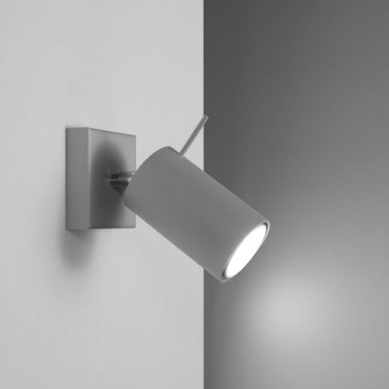 Σποτ τοίχου RING 1xGU10/10W/230V