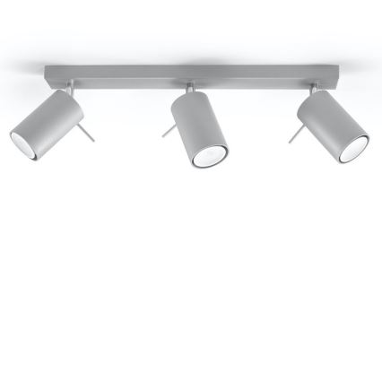 Φωτιστικό σποτ οροφής RING 3xGU10/10W/230V