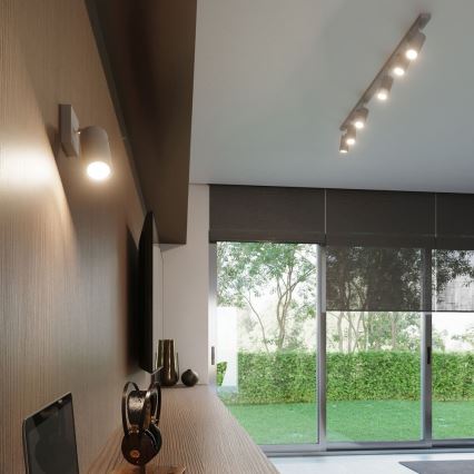 Φωτιστικό σποτ οροφής RING 6xGU10/10W/230V