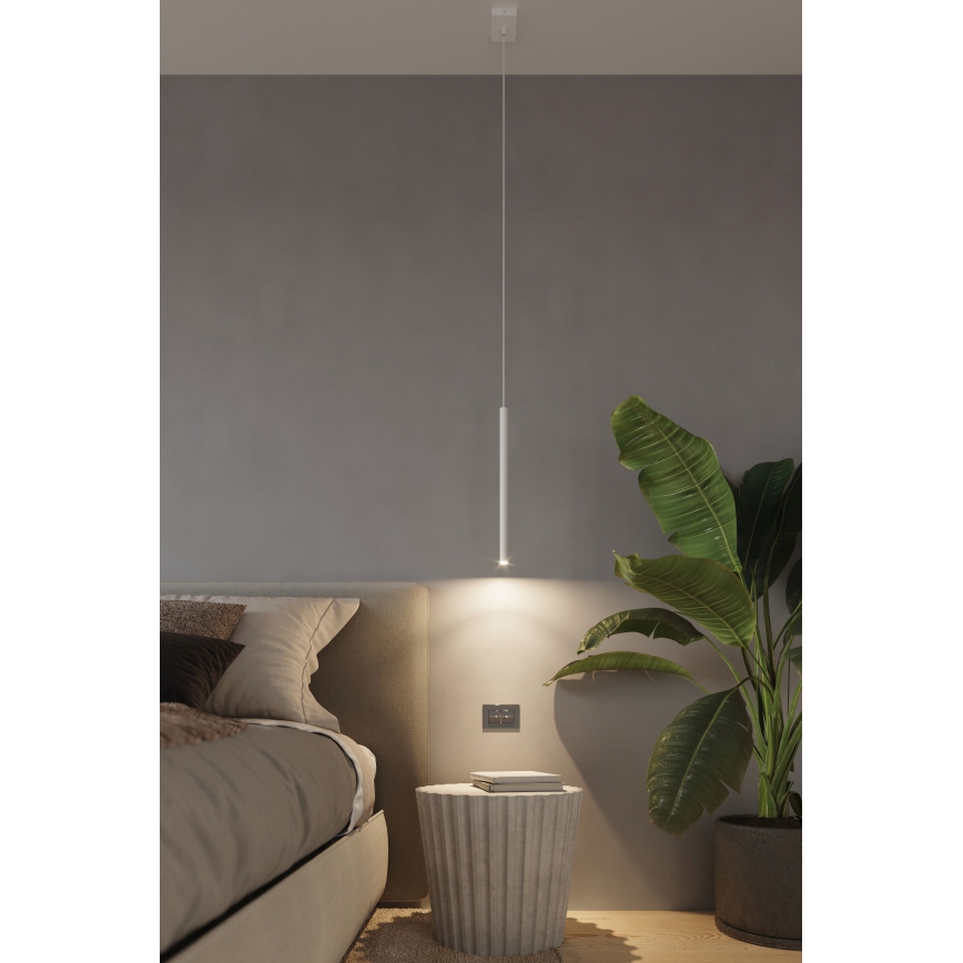 Κρεμαστό φωτιστικό οροφής PASTELO 3xG9/8W/230V λευκό
