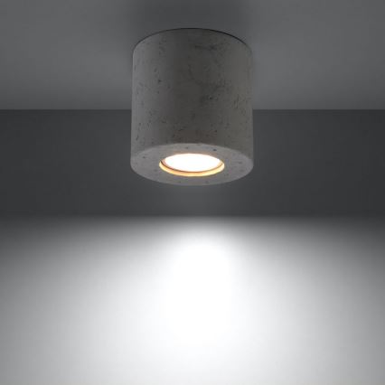 Φωτιστικό σποτ ORBIS 1xGU10/10W/230V τσιμέντο