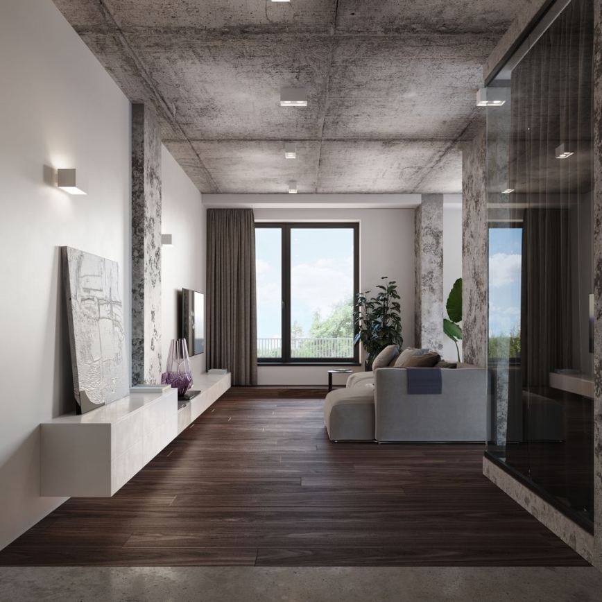 Φωτιστικό τοίχου QUAD MAXI 2xG9/40W/230V