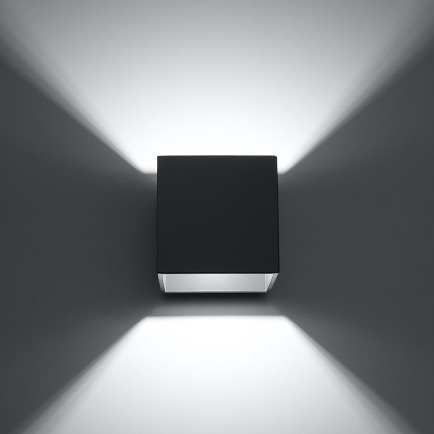 Προβολέας τοίχου QUAD 1 1xG9/8W/230V ανθρακί