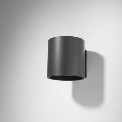 Επιτοίχιο φωτιστικό σημείου ORBIS 1 1xG9/40W/230V ανθρακί