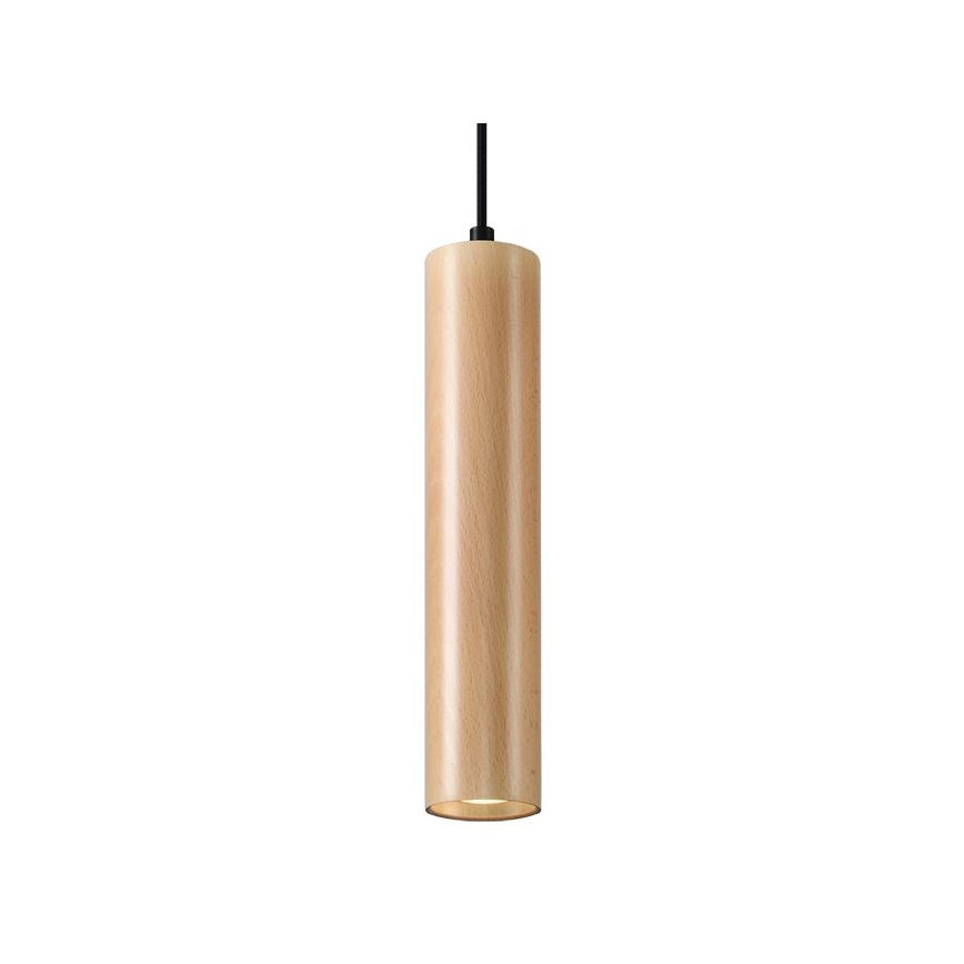 Κρεμαστό φωτιστικό οροφής LINO 1xGU10/40W/230V οξιά