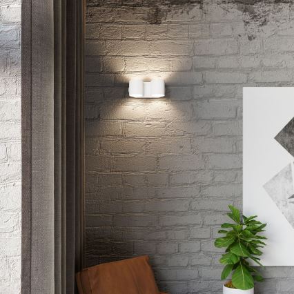 Σποτ τοίχου ORBIS 2xG9/40W/230V λευκό