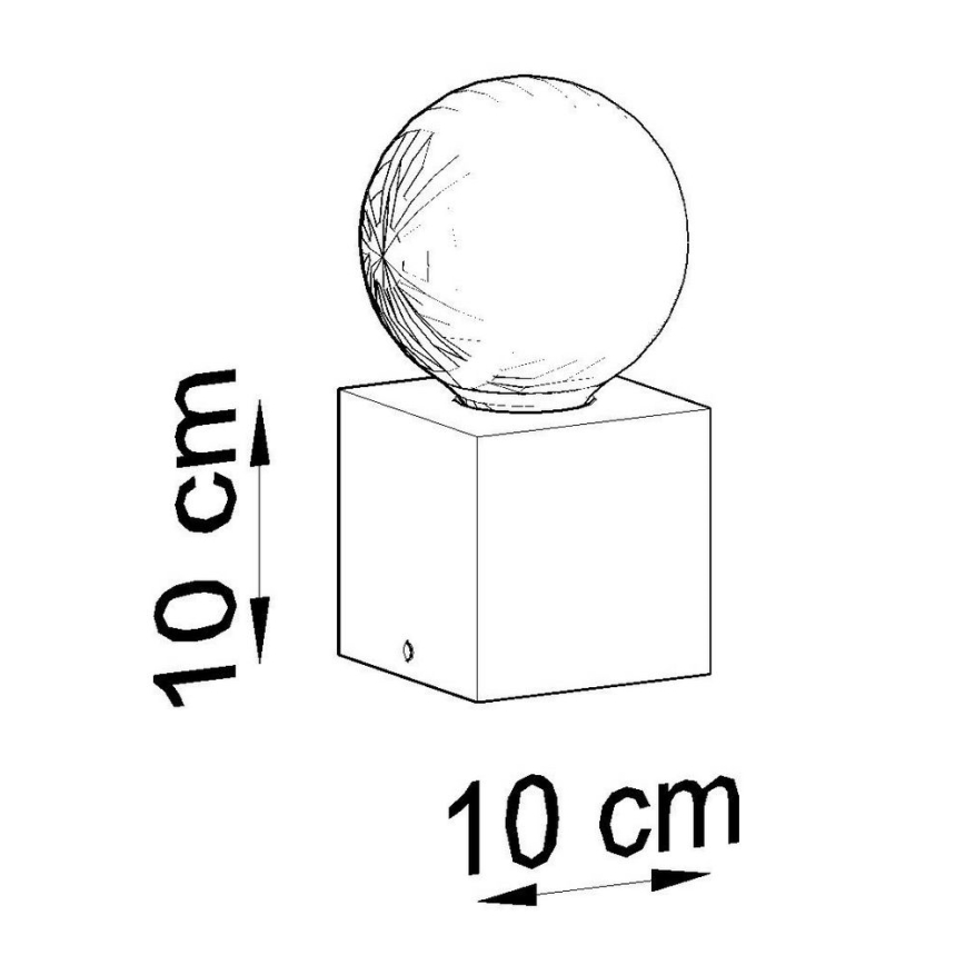 Eπιτραπέζια λάμπα ABEL 1xE27/60W/230V οξιά
