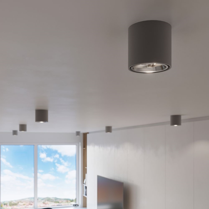 Φωτιστικό σποτ TIUBE 1xGU10-AR111/10W/230V