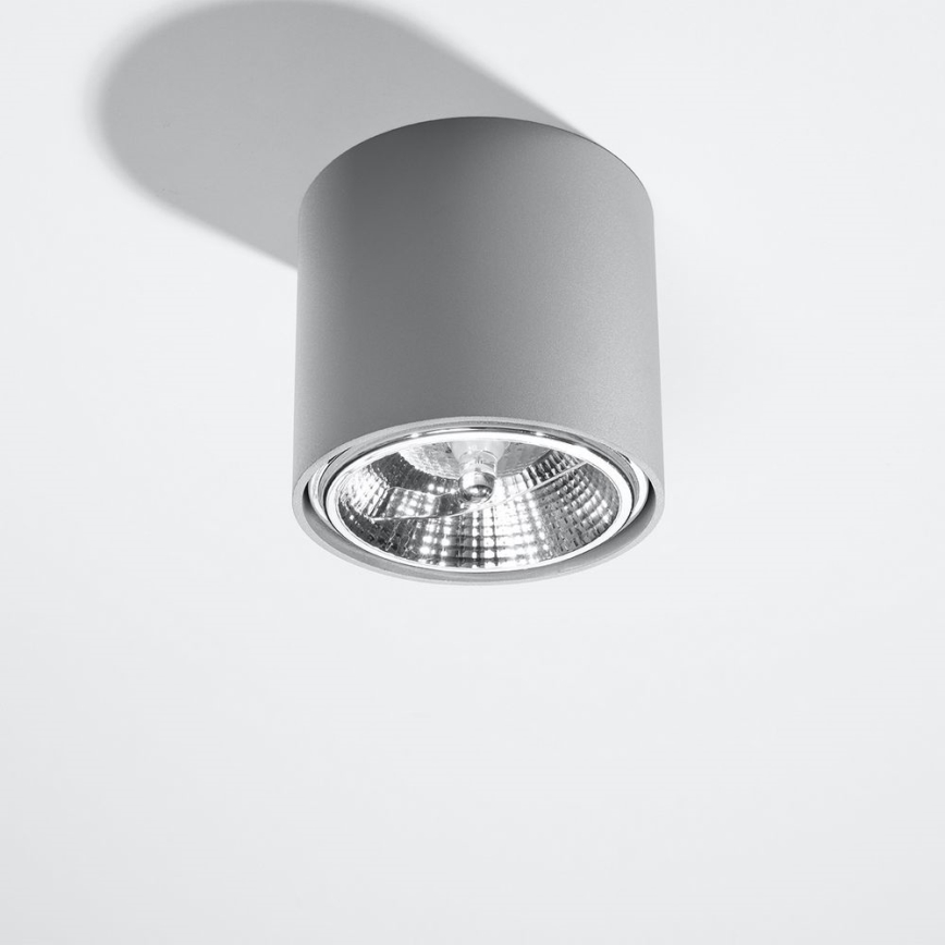 Φωτιστικό σποτ TIUBE 1xGU10-AR111/10W/230V