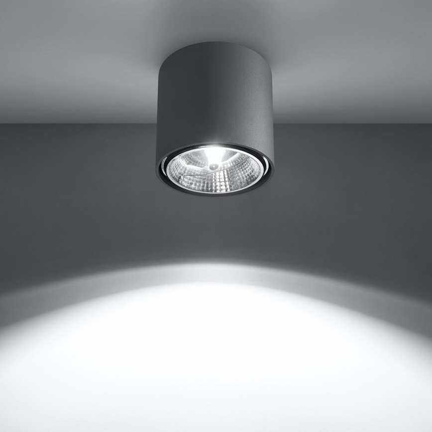 Φωτιστικό σποτ TIUBE 1xGU10-AR111/10W/230V
