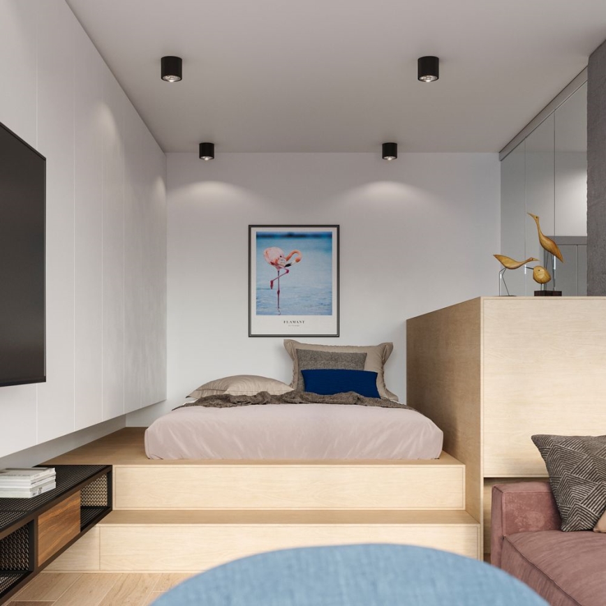 Φωτιστικό σποτ TIUBE 1xGU10-AR111/10W/230V