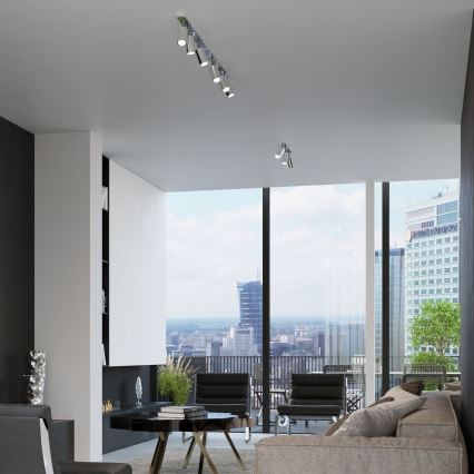 Φωτιστικό σποτ RING 2xGU10/10W/230V