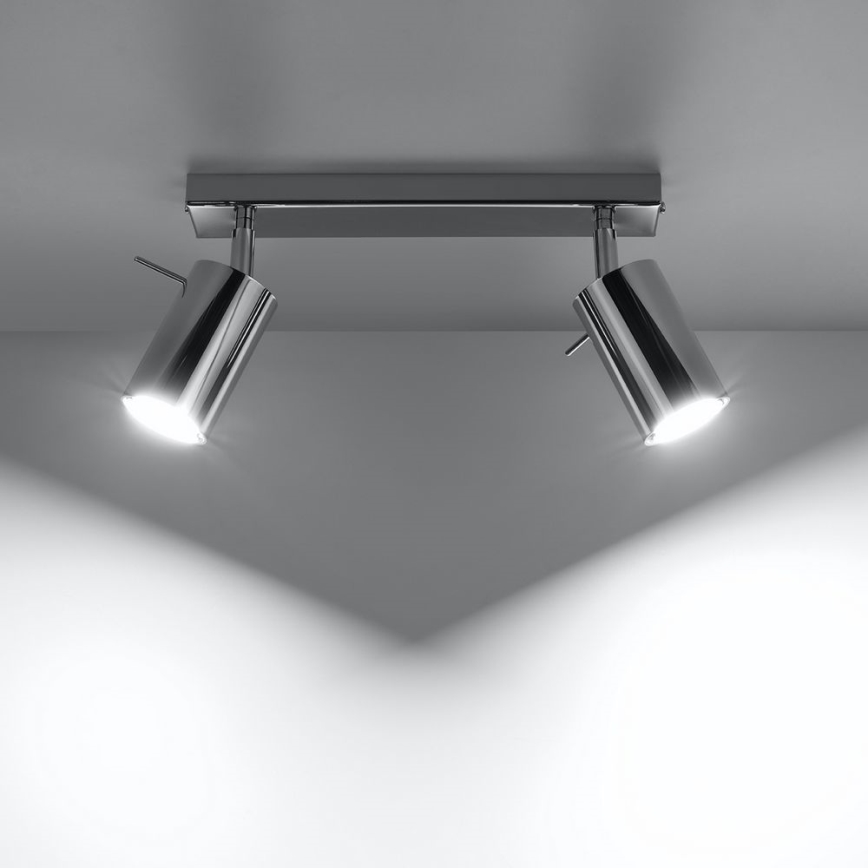 Φωτιστικό σποτ RING 2xGU10/10W/230V