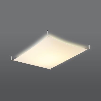 Φωτιστικό οροφής LED LUNA 2xG13/8,5W/230V 80x105 cm λευκό