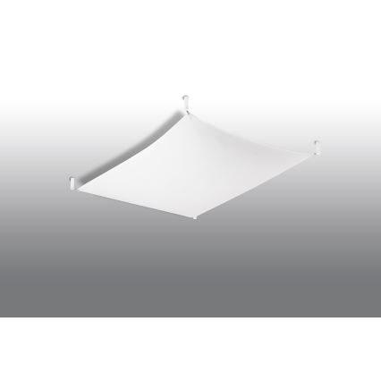 Φωτιστικό οροφής LED LUNA 2xG13/8,5W/230V 80x105 cm λευκό