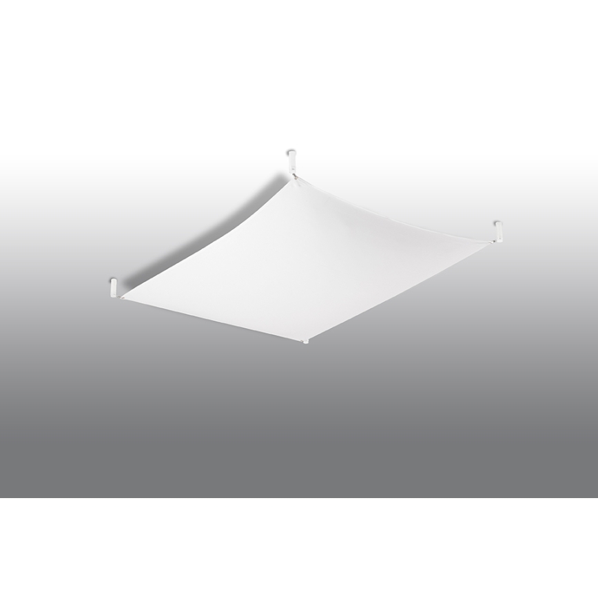 Φωτιστικό οροφής LED LUNA 2xG13/8,5W/230V 80x105 cm λευκό