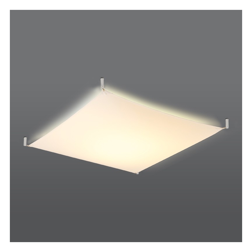 LED φωτιστικό οροφής LUNA 4xG13/8,5W/230V 105x105 εκ. λευκό