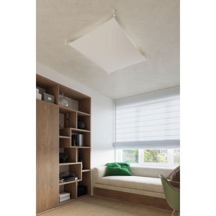 LED φωτιστικό οροφής LUNA 6xG13/8,5W/230V 140x140 cm λευκό