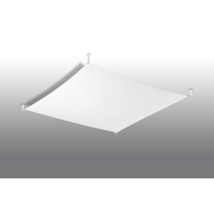 LED φωτιστικό οροφής LUNA 6xG13/8,5W/230V 140x140 cm λευκό