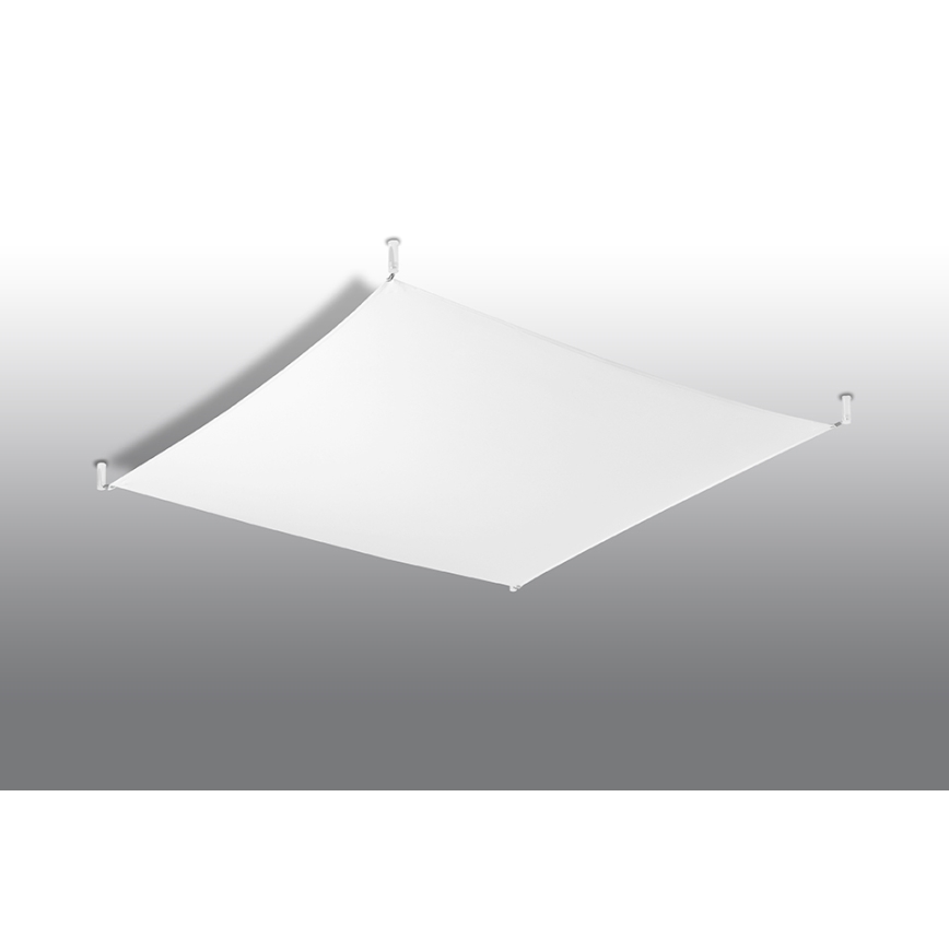LED φωτιστικό οροφής LUNA 6xG13/8,5W/230V 140x140 cm λευκό