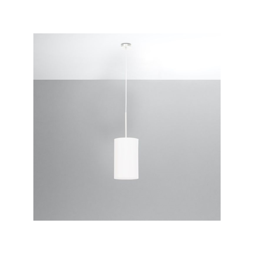Πολύφωτο κρεμαστό OTTO 1xE27/60W/230V δ. 15 cm λευκό