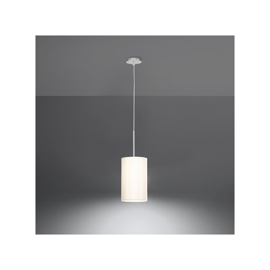 Πολύφωτο κρεμαστό OTTO 1xE27/60W/230V δ. 15 cm λευκό