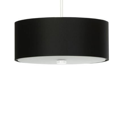 Κρεμαστό φωτιστικό οροφής  SKALA 3xE27/60W/230V διάμετρος 30 cm μαύρο
