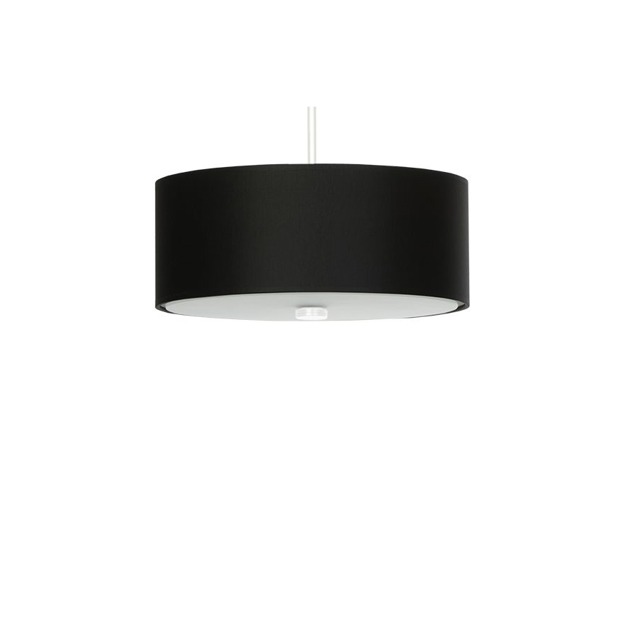 Κρεμαστό φωτιστικό οροφής  SKALA 3xE27/60W/230V διάμετρος 30 cm μαύρο