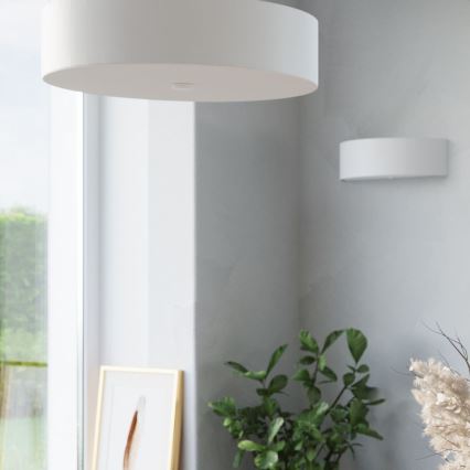 Φωτιστικό οροφής SKALA 3xE27/60W/230V διάμετρος 30 cm λευκό