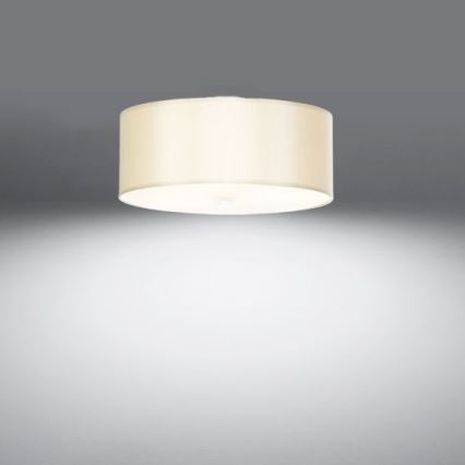 Φωτιστικό οροφής SKALA 3xE27/60W/230V διάμετρος 30 cm λευκό