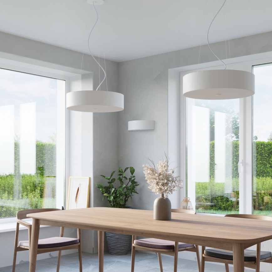 Φωτιστικό τοίχου SKALA 2xE27/60W/230V λευκό