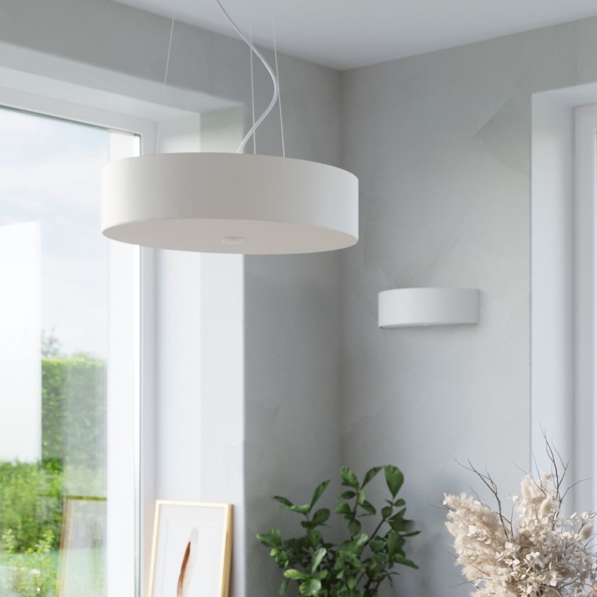 Φωτιστικό τοίχου SKALA 2xE27/60W/230V λευκό