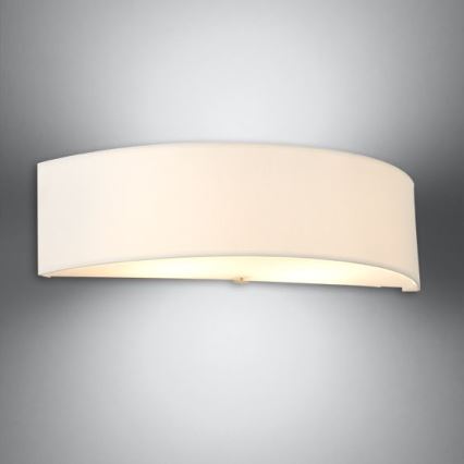 Φωτιστικό τοίχου SKALA 2xE27/60W/230V λευκό